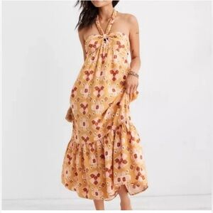 NWT Aerie Halter Maxi Dress.